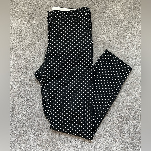 H&M Black Polka Dot Pants - Picture 2 of 4